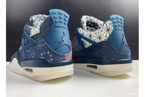 4 Jordan Air Retro Sashiko CW0898-400 CW0898-400 SE 0728